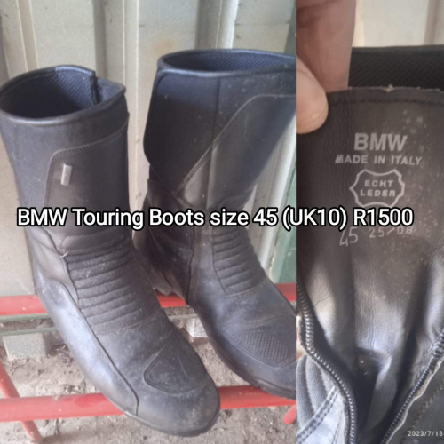 BMW Leather Touring Boots Size 45(UK10)
